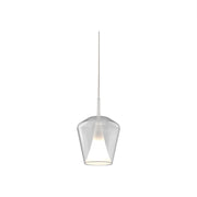 Lámpara colgante modular Mantra Elsa E27 cristal transparente 8245