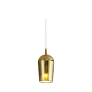 Lámpara colgante modular Mantra Elsa E27 cristal oro 8253