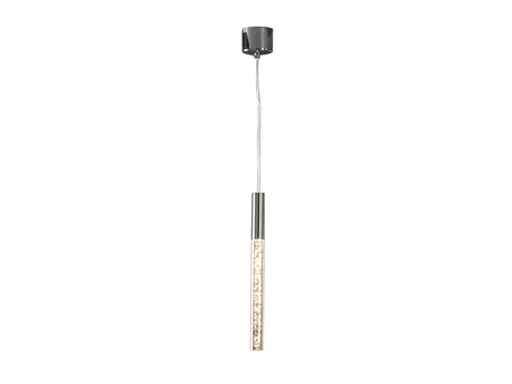 Lámpara de techo colgante Schuller Cosmo 1 luz cromo 30