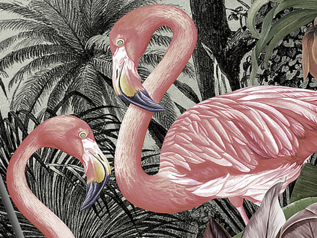 Cuadro fotografía impresa Schuller Triptico Flamencos 180x120cm vista 2