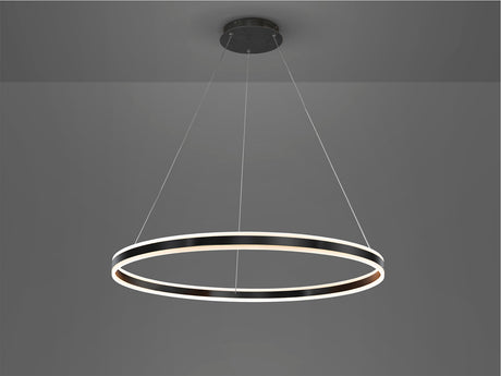 Lámpara de techo colgante Schuller Helia grande negro 3 - ambiente