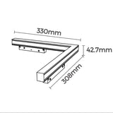 Empotrable Magneto Mantra negro 8339