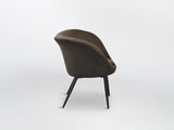 Sillón butaca Schuller Ozome negro y marrón 85x80cm vista 3