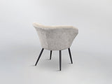Sillón butaca Schuller Ozome negro y beige 85x80cm vista 4