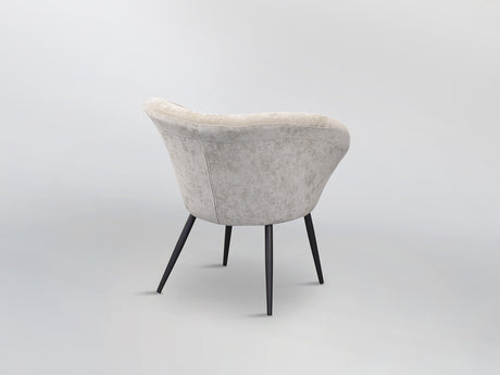 Sillón butaca Schuller Ozome negro y beige 85x80cm vista 4
