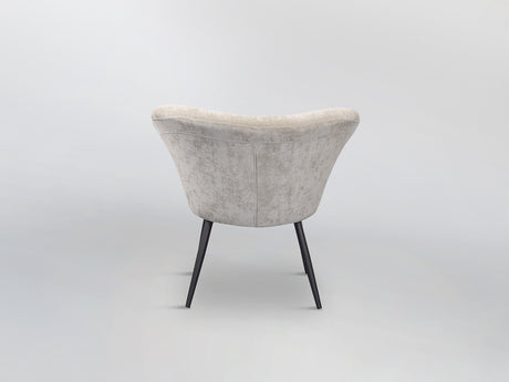 Sillón butaca Schuller Ozome negro y beige 85x80cm vista 5
