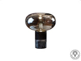 Lámpara de sobremesa Schuller Fungi 1 luz negro y smoke - vista 3
