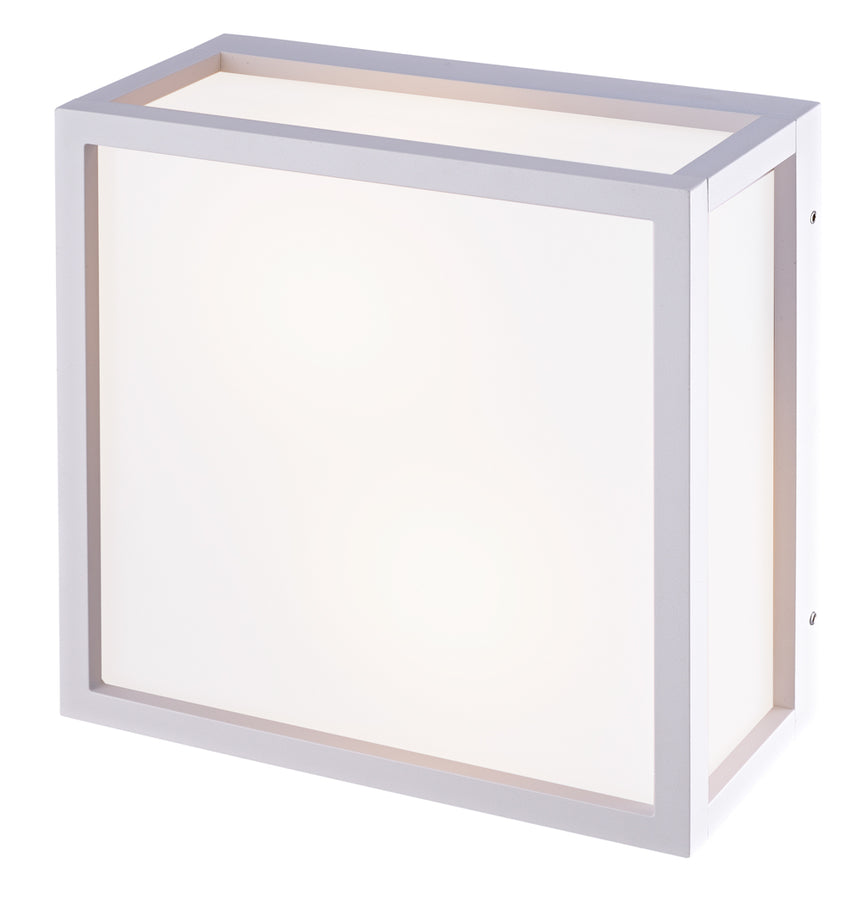 Mantra Utah Plafón exterior E27 2 Luces IP65 blanco 8379