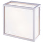 Mantra Utah Plafón exterior E27 2 Luces IP65 blanco — ref. 8379 (1)