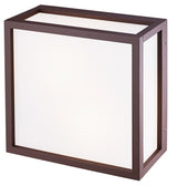 Mantra Utah Plafón exterior E27 2 Luces IP65 corten 8380