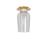 Mantra Nora Semi Plafón oro/blanco 8399