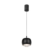 Mantra Roller Lámpara de techo colgante 1 Luz negro 8406