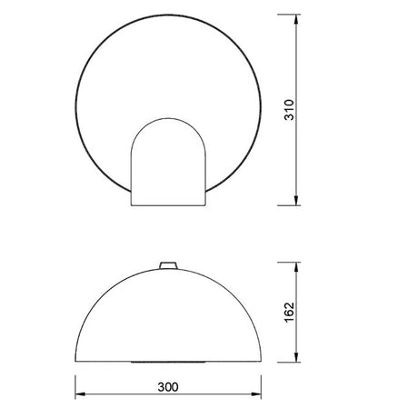 Lámpara de sobremesa Oculo Mantra dorado 8432