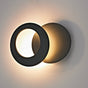 Aplique Mantra Toronto LED aluminio 3000 IP20 Ø22cm negro — ref. 8462 (1)