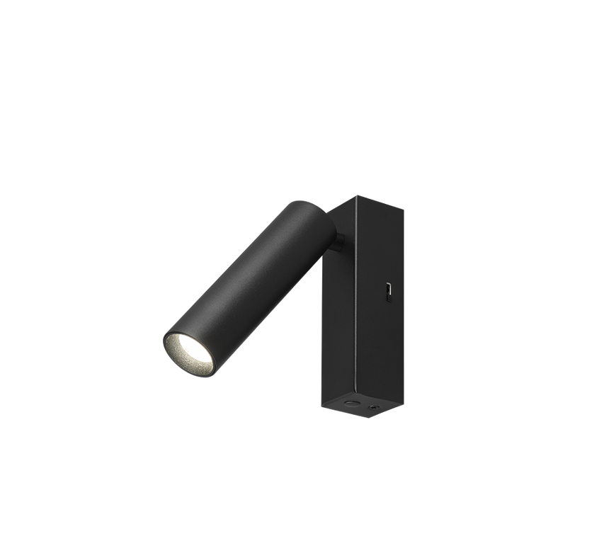 Foco Trio Ambala LED negro mate 17cm 849210132