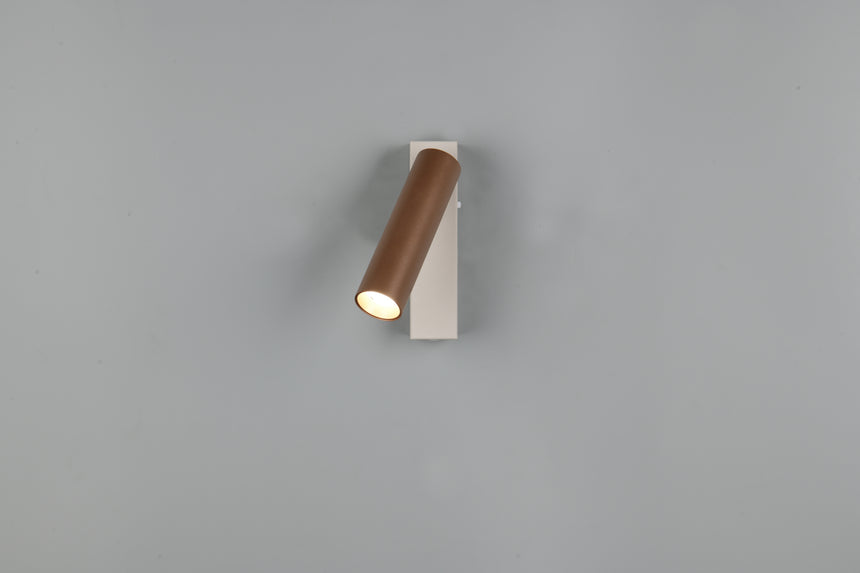Foco Trio Ambala LED marrón café 17cm 849210165