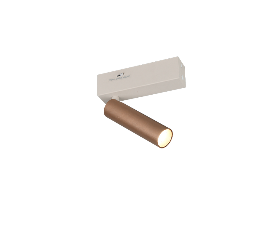 Foco Trio Ambala LED marrón café 17cm 849210165