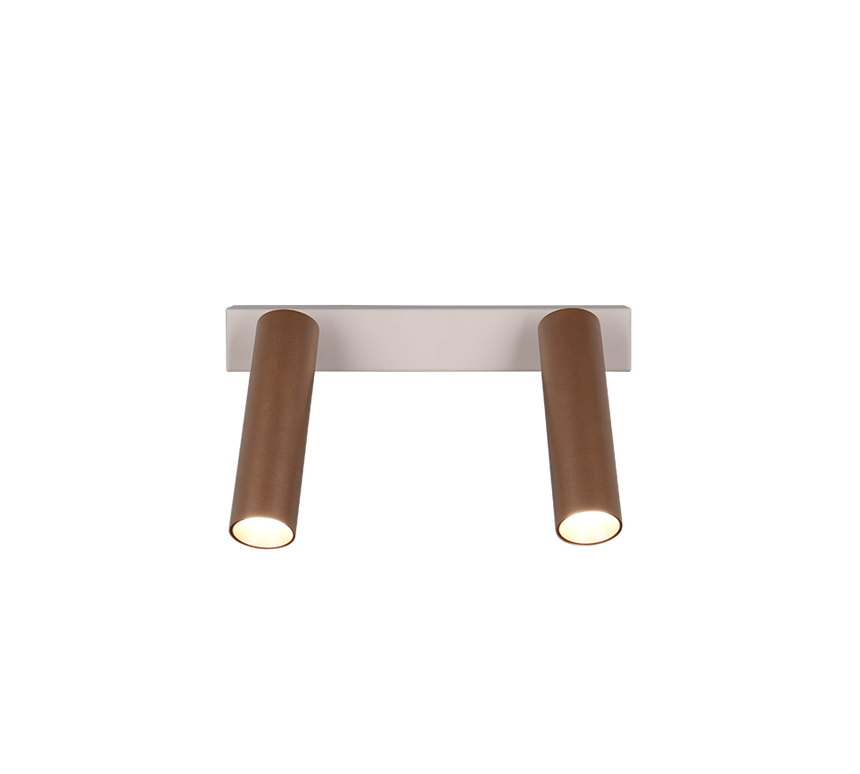 Foco Trio Ambala LED marrón café 26cm 849210265