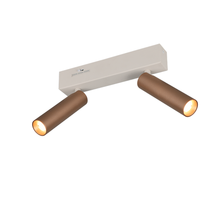 Foco Trio Ambala LED marrón café 26cm 849210265