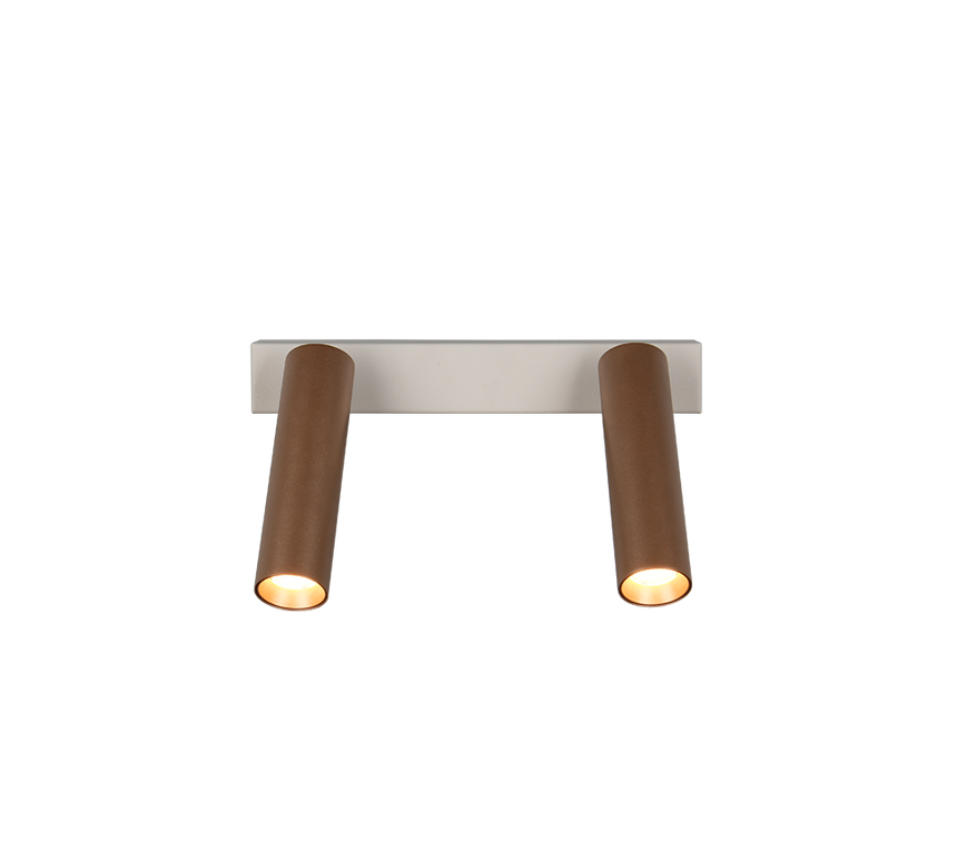 Foco Trio Ambala LED marrón café 26cm 849210265