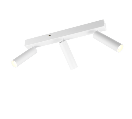 Foco Trio Ambala LED 3 luces blanco mate regulable 44cm 849210331
