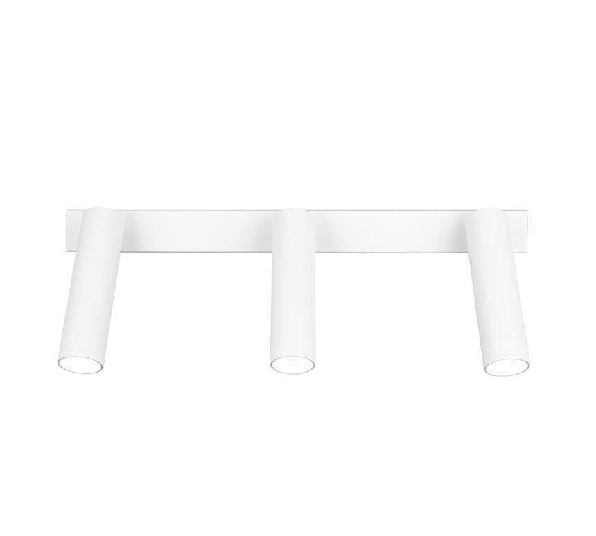 Foco Trio Ambala LED 3 luces blanco mate regulable 44cm 849210331 - vista 5