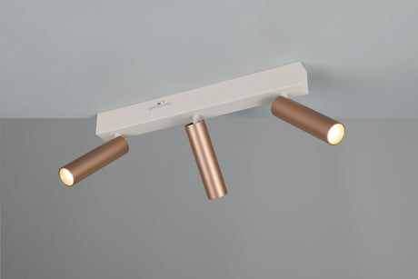 Foco Trio Ambala LED marrón café 44cm 849210365
