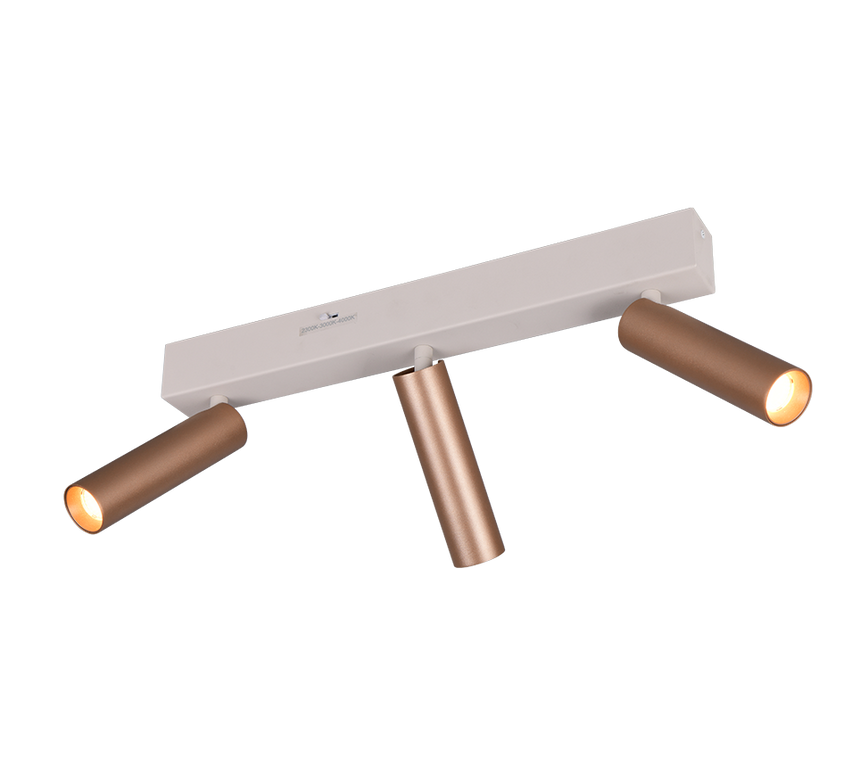 Foco Trio Ambala LED marrón café 44cm 849210365