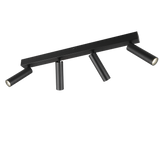 Foco Trio Ambala LED negro mate 65cm 849210432