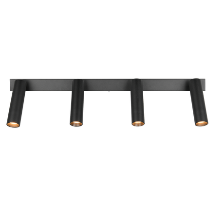 Foco Trio Ambala LED negro mate 65cm 849210432