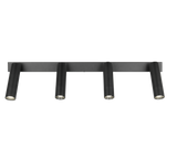Foco Trio Ambala LED negro mate 65cm 849210432
