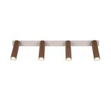 Foco Trio Ambala LED marrón café 65cm 849210465