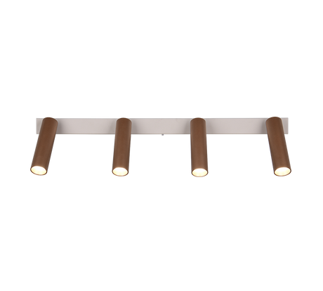 Foco Trio Ambala LED marrón café 65cm 849210465