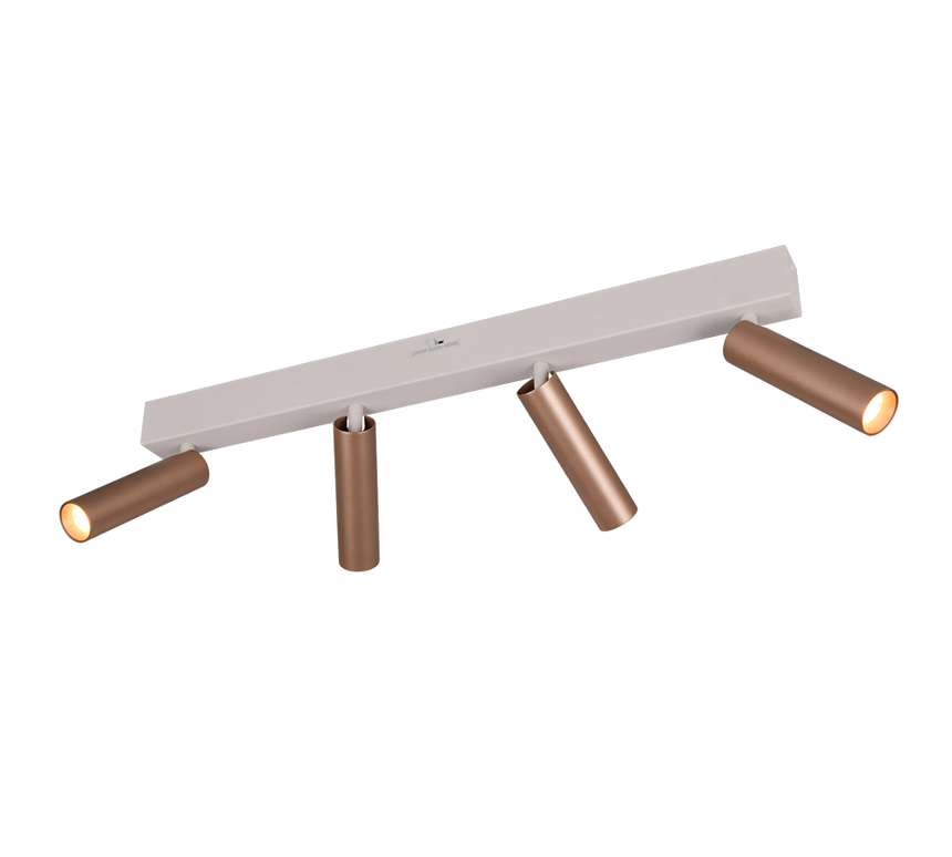 Foco Trio Ambala LED marrón café 65cm 849210465