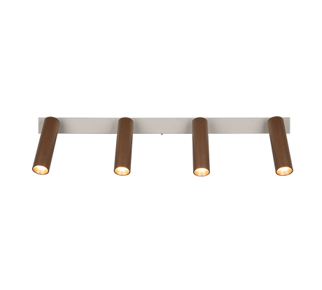 Foco Trio Ambala LED marrón café 65cm 849210465