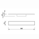 Aplique Nelson Mantra blanco 8495