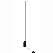 Mantra mármol Lámpara de pie 28W negro 8513