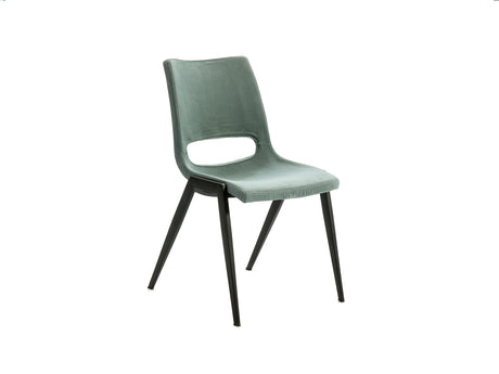 Silla Schuller Aloha negro y contrachapada madera 50x88
