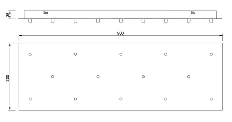 Accesorio Tonic Mantra negro 8544