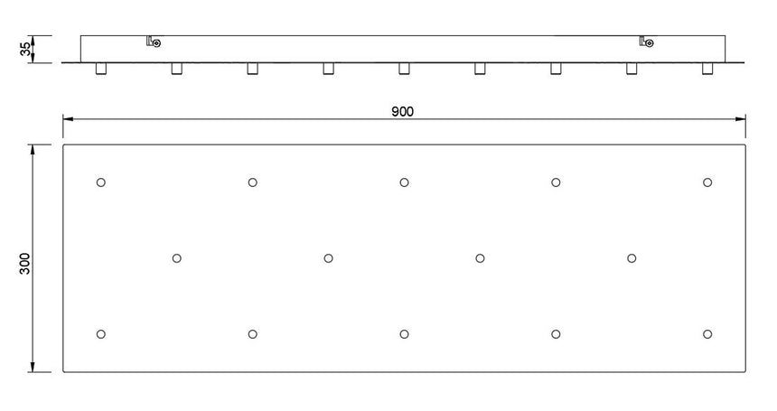 Accesorio Tonic Mantra negro 8544