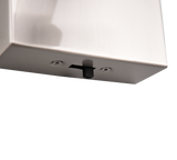 Foco de techo Trio Ikaris níquel mate LED 10x20,5cm 855310107