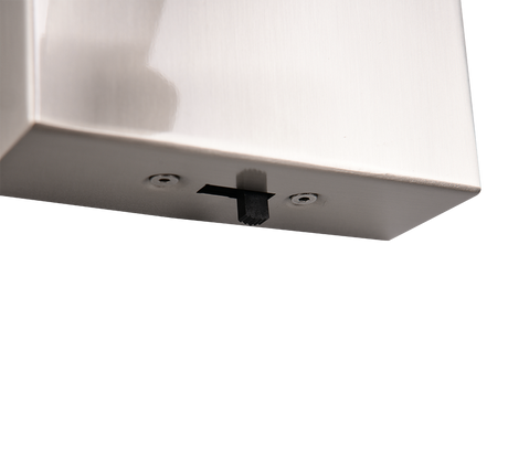 Foco de techo Trio Ikaris níquel mate LED 10x20,5cm 855310107