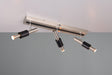 Foco Trio Ikaris LED níquel mate 63cm 855310307