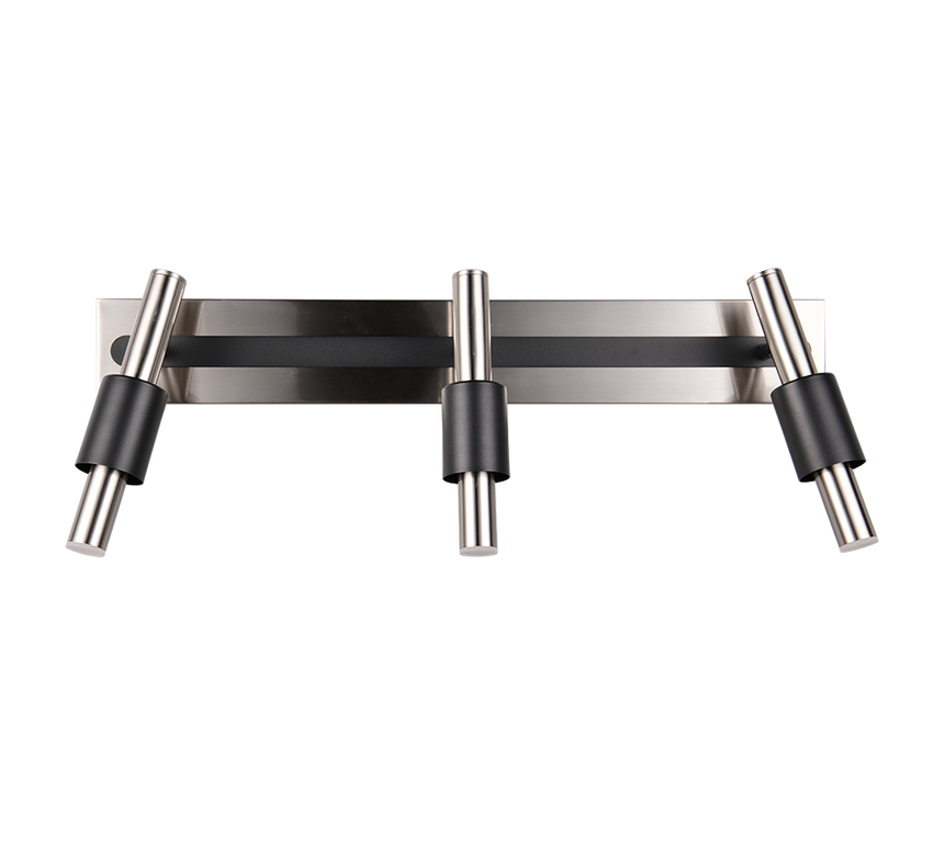 Foco Trio Ikaris LED níquel mate 63cm 855310307