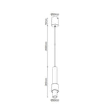 Lámpara de techo Clifton Mantra blanco 8564