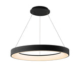 Mantra Niseko II Lámpara de techo colgante LED dimable 50cm negro 8572