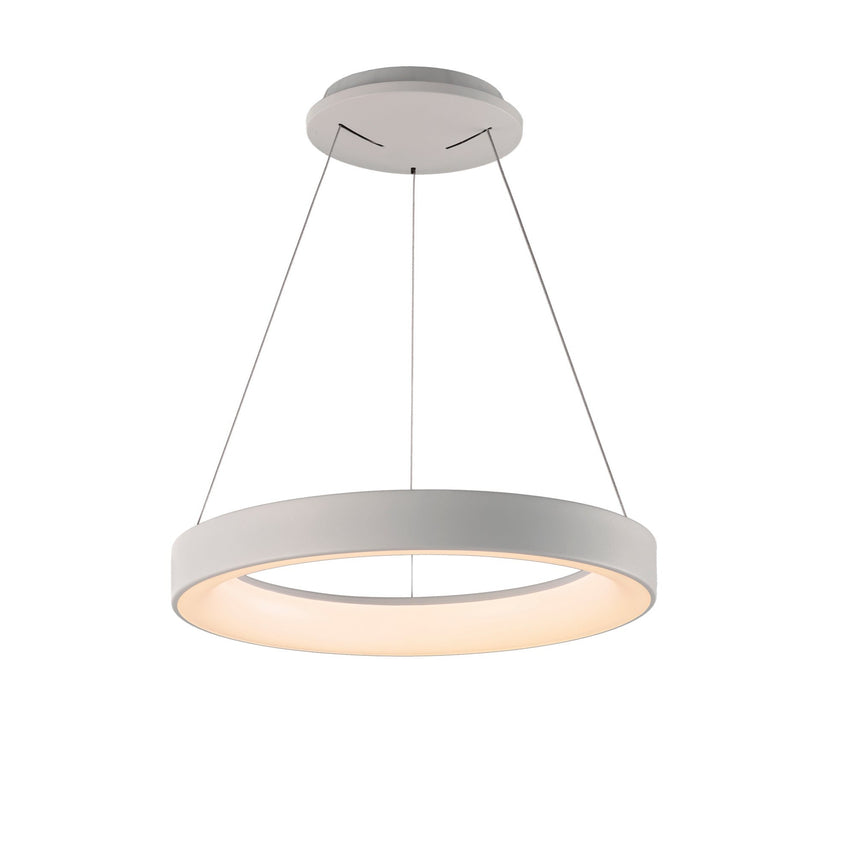 Mantra Niseko II Lámpara de techo colgante LED dimable 38cm blanco 8625