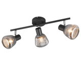 Regleta de focos Tarifa Trio negro 3 luces 862800332
