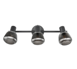 Regleta de focos Tarifa Trio negro 3 luces 862800332