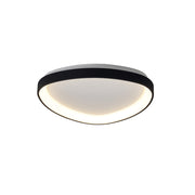 Mantra Niseko II Plafón LED triangular 42cm regulable 2700K-5000K negro 8630
